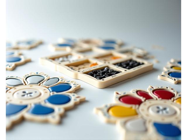 Azul, un juego de mesa abstracto de colocación de losetas.