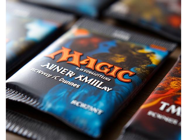 Paquetes de expansión o 'boosters' de Magic: The Gathering.