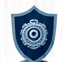Icono de escudo de seguridad y engranajes, representando la protección de datos